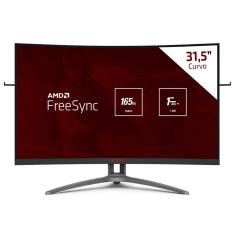 Monitor Gamer Curvo Led 31.5 Preto Bivolt