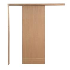 Porta De Correr P- Verniz Frisada F06 210x110