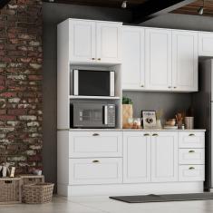 Cozinha Compacta Americana 3 Peças Com Torre Quente Branco Hp