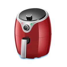 Fritadeira Elétrica Flash Fryer Elgin Preta 3,5 Litros Vermelha 110V- Airfryer