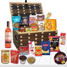 Cesta De Natal Especial VALENCIA com 23 Itens Natal 2025