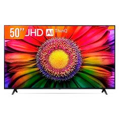 Smart TV LG 50" 4K 50UR871C0SA UHD Wi-Fi, Inteligência Artificial ThinQ, built-in, Google Assistente Design Ultrafino