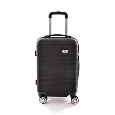 Mala de Viagem Média 65x42x26 Em Abs C/ Rodinhas 360º  - EAGLE, Preto