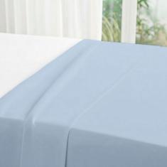 Lençol de Cima Queen c/ Bainha Percal 200 Fios 100% Algodão - RAFALORO