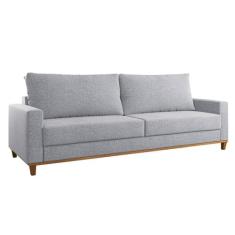 Sofá Fixo Living 2 Almofadas Soltas 4 Lugares 220cm Ares - Viero