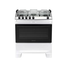 Fogão 5 Bocas Atlas Branco Mônaco Top, Branco, Bivolt