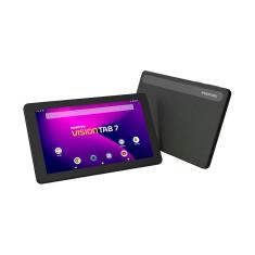Tablet Vision Tab 7” 64GB Wi-Fi Preto Positivo com Android 14 Go 3GB Ram e Processador Octa-core