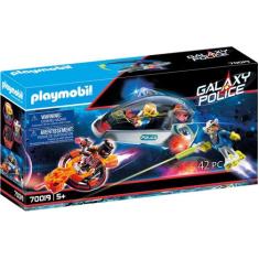 Playmobil Galaxy Police - Polícia Galáctica Com Planador 70019