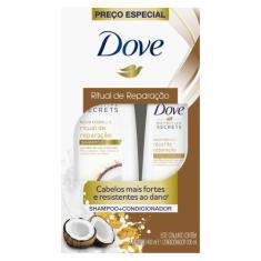 Shampoo + Condicionador Dove Ritual Reparação 400 + 200ml
