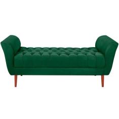 Recamier Grecia 150cm Suede Verde Mpassos Verde