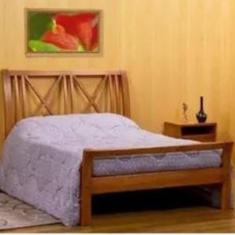 Cama de Casal 1,40 x 1,90 - Móveis de Gramado
