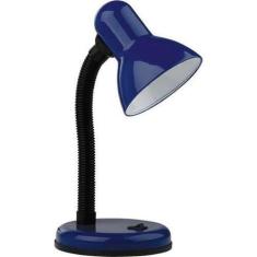 Luminaria De Mesa Max 40W E27 Azul K2028 Kian, Azul