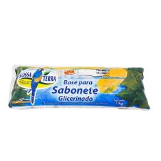 Base Glicerina Transparente p/ Sabonete Nossa Terra 1kg
