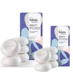 Kit 2  Caixas de Sabonete Natura Todo dia 10 Unidades, Chá de camomila