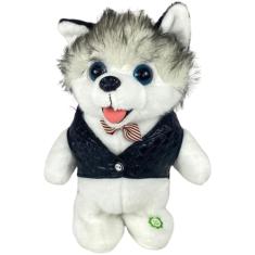 Pelúcia Infantil Cachorrinho Que anda Com Som e Movimentos - Castela