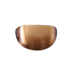 Puxador concha lisa 64mm cobre brilhante - Gruppa