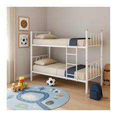 Beliche Solteiro de Ferro Tubular Com Escada Marcheli