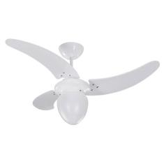 Ventilador De Teto Tron Búzios Max 3 Pás Branco 220V, 220V