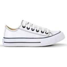 Tênis Casual Unissex NS STAR Shoes , 37, Branco sintetico
