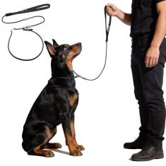 BeauGo Guias deslizantes para cães, guia deslizante fina, guia de treinamento de cães, guias deslizantes finas para cães, guia suave para cães pequenos, médios ou grandes, coleira forte para cães
