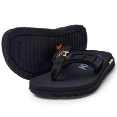 Chinelo Kenner Kivah Full Force Pro Adulto Preto Masculino-Masculino