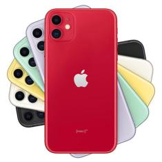 iPhone 11 Apple (64GB) Vermelho, Tela de 6,1, 4G e Câmera de 12 MP