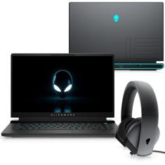 Kit Notebook Dell Alienware m15 R6 AW15-i1100-A30PH 15.6&quot; FHD 11ª ger Intel Core i7 16GB 1TB SSD RTX 3070 Win 11 Headset