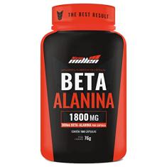 New Millen Beta Alanina 1800Mg - 180 Cápsulas -