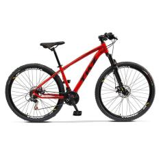 Bicicleta Yatagarasu TKZ Kit Shimano Tourney 24 Velocidades Quadro 17&quot; Em Alumínio Aro 29