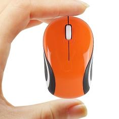 Mouse sem fio fofo mini mouse de computador para laptop, bolso pequeno, portátil, compacto, viagem, USB, mouse óptico, 3 botões, 1000 DPI, mouse sem fio para PC, notebook, MacBook, crianças, meninas,