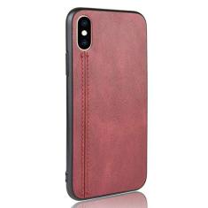 Capa para iPhone X/XS Capa de celular Rugged Shield 360° Proteja seu telefone capa de couro suave para iPhone X/XS