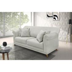 Sofá 2 Lugares 160cm Veludo Arras - Spezzia Decor