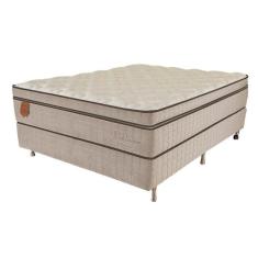 Cama Box Casal (Box + Colchão) 138X188X73 Prorelax Mediterrâneo Molas 