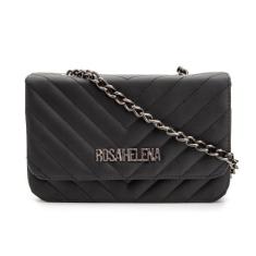 Bolsa Feminina Alça Transversal Rosa Azul Preta Pequena Clouth - Lovel