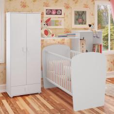 Quarto de Bebê Completo Ursinho Móveis Percasa