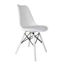 Cadeira de Jantar Eames Saarinen Leda ii Branca