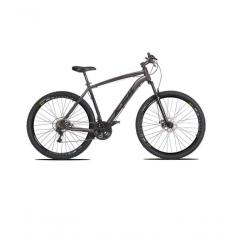 Bicicleta Aro 29 Ksw Xlt Alumínio 27v Freio Disco Mecânico Garfo Suspensão - Grafite Tam.21