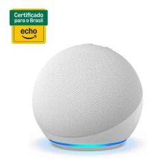 Echo Dot (5ª geração) Smart Speaker com Alexa Amazon Branco, BIVOLT