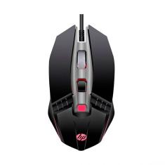 Mouse Gamer Hp M270, Usb, 2400Dpi, Led, Preto