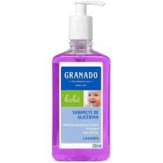 Sabonete Liquido Bebe Glicerinado com Lavanda 250ml, Granado, 1, 250ml