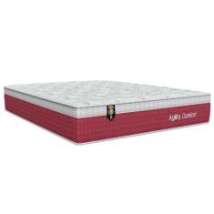 Colchão King Molas Ensacadas MasterPocket Agility Confort Euro Pillow 