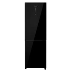 Refrigerador Bottom Freezer Panasonic de 02 Portas Frost Free com 407 Litros, Inverter e Painel Easy Touch Black Glass - BB41