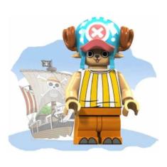 Boneco Blocos De Montar Chopper One Piece