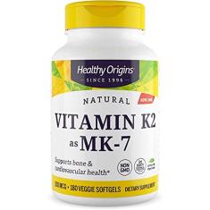 Vitamina K2 MK7 100 mcg 180 Vgels Importad - Healthy Origins