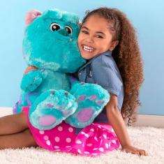 Pelúcia Infantil - 45 cm - Disney - Monstros SA - Sulley Big Feet - Fun Divirta-se
