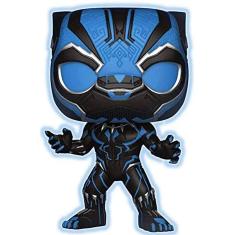 Funko Marvel Pantera Negra Brilho em Figura de Vinil Pop Escuro