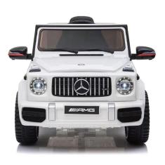 Mini Carro Elétrico 12v Mercedes Amg G63 Branco Importway