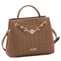 Bolsa Feminina Tressê Texturizado Mão 3484385