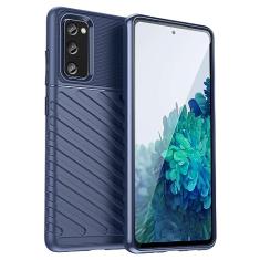 Capas para Samsung Galaxy S20 FE.Caso básico,Botão de pressão flexível / 360 ° Proteção completa,Sensação arenácea