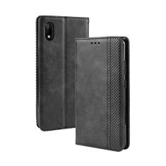 Capa para WIKO Jerry 4, carteira com suporte de couro, capa flip para WIKO Jerry 4, capa magnética retrô para celular, carteira com compartimentos para cartões